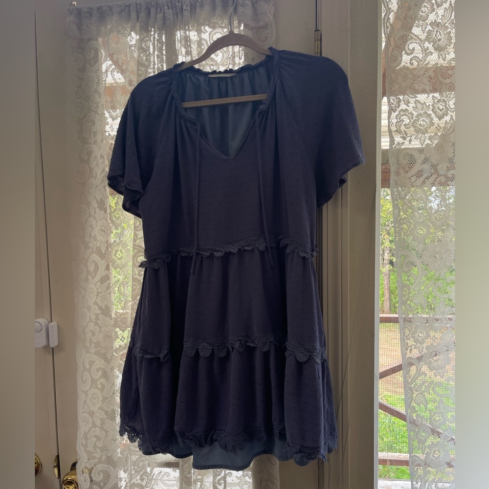 Final Touch Women’s L Navy Tunic